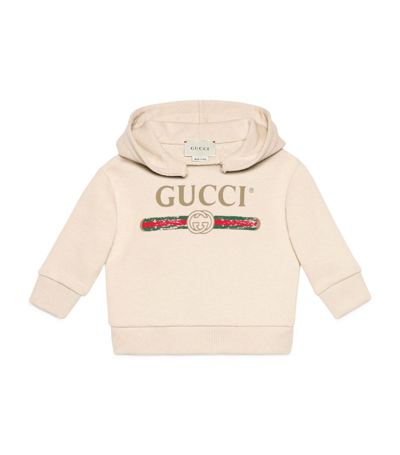 GUCCI KIDS VINTAGE LOGO HOODIE,13313473