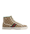 GUCCI TENNIS 1977 HIGH-TOP SNEAKERS,15517918
