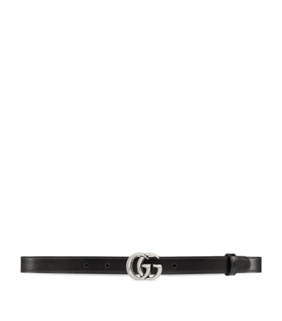 GUCCI LEATHER GG MARMONT BELT,16074119