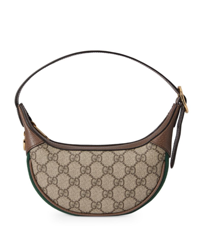 Gucci Mini Ophidia Gg Shoulder Bag In Neutrals