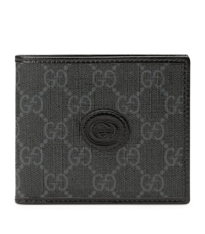 Gucci Gg Supreme Wallet In Black