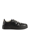 GUCCI LEATHER GG EMBOSSED trainers,17387287