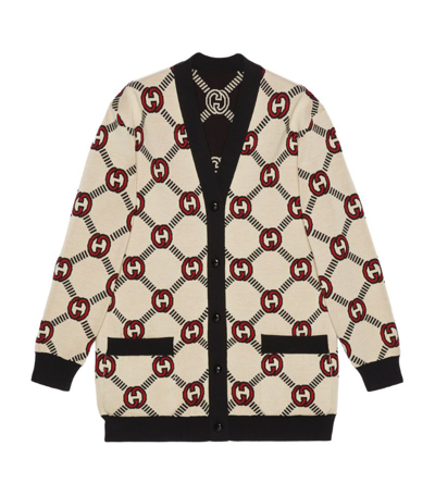 GUCCI REVERSIBLE INTERLOCKING G CARDIGAN,17429563