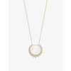 Piaget Sunlight 18ct Rose Gold, 1.64ct Diamond And Mother-of-pearl Pendant Necklace