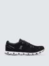 On Running Men's Low Top Cloud Sneaker In Black White00