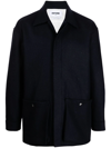 UNIFORME PATCHED WOOL OVERSHIRT