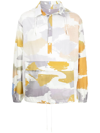 MCQ BY ALEXANDER MCQUEEN ABSTRACT-PRINT HOODED JACKET