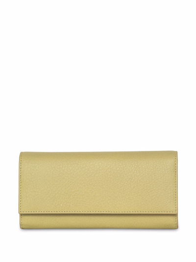 Yu Mei Sebastian Leather Wallet In Neutrals