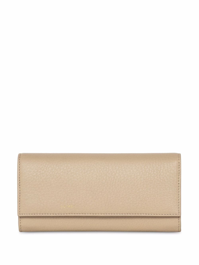 Yu Mei Sebastian Leather Wallet In Neutrals