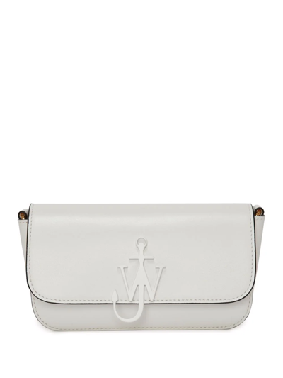 Jw Anderson Chain Anchor Crossbody Bag In White