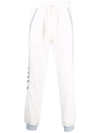 CASABLANCA TORCHON PIPING-DETAIL TRACK PANTS