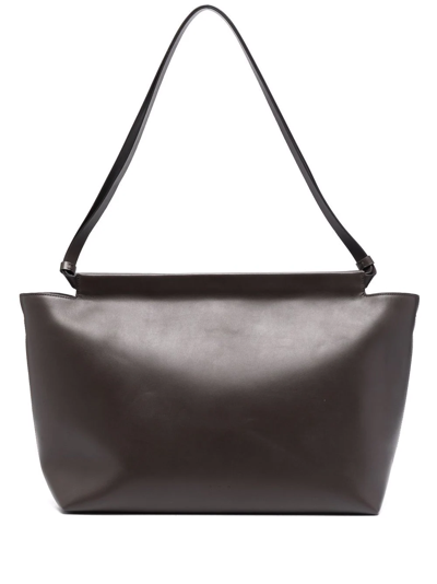 Aesther Ekme Sway Leather Tote Bag In 褐色
