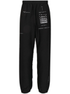 TAKAHIROMIYASHITA THE SOLOIST SLOGAN-PRINT TRACK PANTS