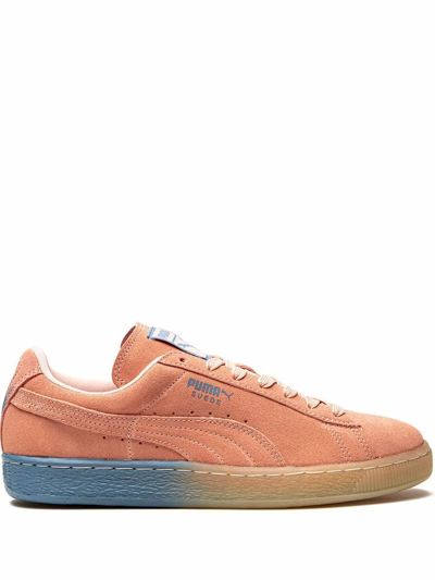Puma Suede Classic Pd Low-top Sneakers In Pink