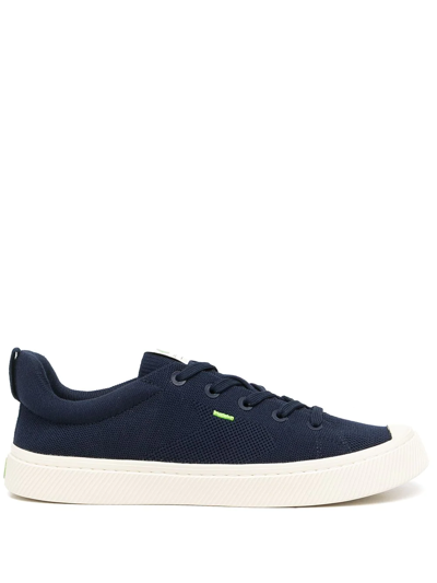 Cariuma Ibi Low Knit Sneakers In Blue