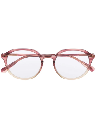 Gucci Gradient-lense Glasses In Brown