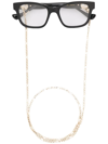Gucci Square-frame Glasses In Black