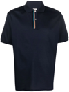 PAUL SMITH SIGNATURE STRIPE-TRIM POLO SHIRT