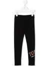 TOMMY HILFIGER JUNIOR LOGO-PRINT LEGGINGS