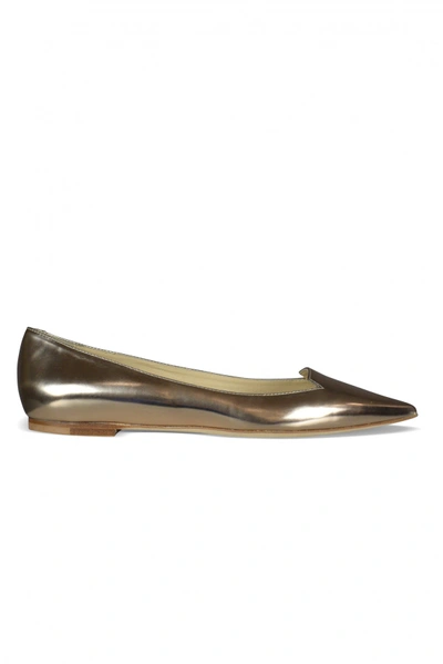 Jimmy Choo Ballerinas Attila In #e5d2c4