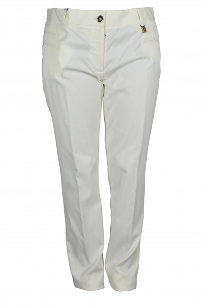 Prada Luxury Trousers For Women   Dolce & Gabbana Off White Trousers