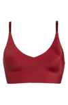 True & Co. True Body Triangle Convertible Strap Bralette In Biking Red