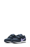 Nike Kids' Md Valiant Sneaker In Thunder Blue/ Purple/ White