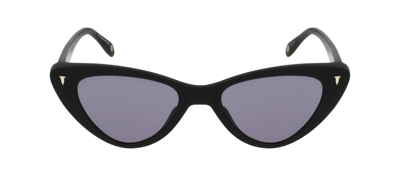 Mita Amalfi 02a Cat Eye Sunglasses In Grey