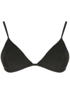 Lenny Niemeyer Under Triangle Bikini Top In Black