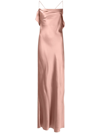 MICHELLE MASON SILK COWL NECK GOWN