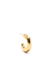 Alighieri Gold-plated The Understudy Single Hoop Earring In Gold