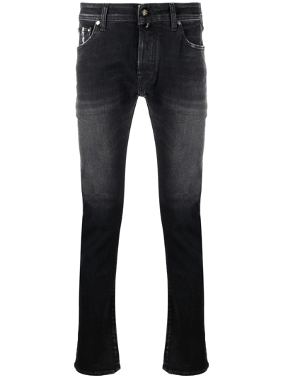 JACOB COHEN LOW-RISE SKINNY JEANS 