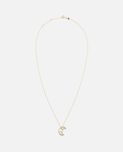 Aliita Croissant 9kt Gold Necklace In Golden