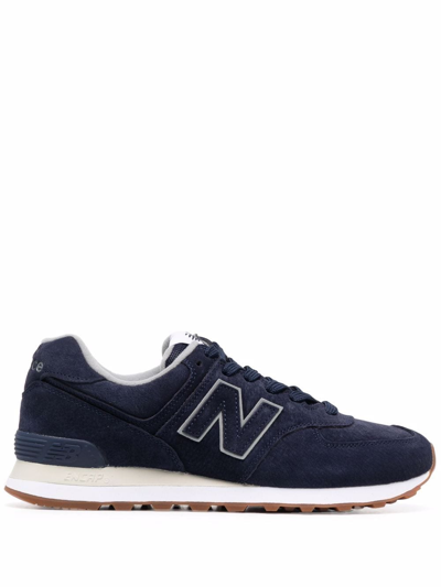 New Balance 574 Core Lace-up Sneakers In Blue