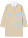 BURBERRY HORSEFERRY COTTON DRESS