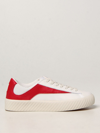 By Far Contrasting-panel Sneakers In White