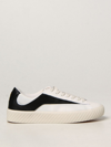 By Far Sneakers In Leather And Fabric In White 1