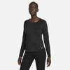 Nike Women's Therma-fit One Long-sleeve Top In Black