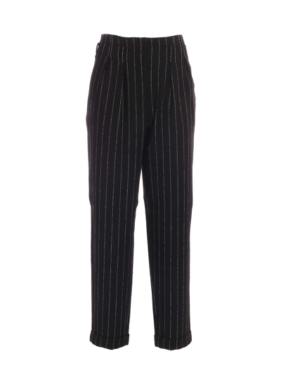 Moschino Woman Pants Black Size 8 Wool, Polyester, Polyamide, Acrylic, Elastane