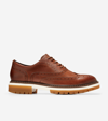 Cole Haan Men's Tahoe Featherfeel Wingtip Oxford Dress Shoes Men's Shoes In British Tan Leather