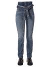 BEN TAVERNITI UNRAVEL PROJECT UNRAVEL PROJECT BELTED HIGH WAIST JEANS