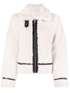 STAND STUDIO AUDREY FAUX SHEARLING JACKET