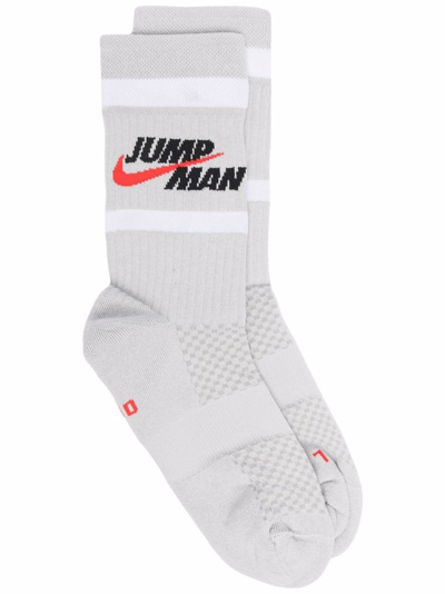 Nike Jordan Legacy Socks In Grey ModeSens