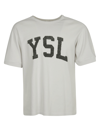 SAINT LAURENT SAINT LAURENT LOGO T-SHIRT,667856 Y36JG9766