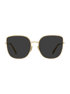 Celine 59mm Metal Cat Eye Sunglasses In Gold Black