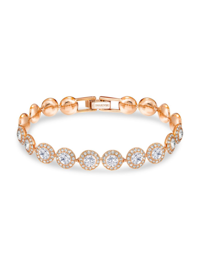 Swarovski Una Angelic Crystal-embellished Bracelet In Gold