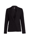 Commando Ceo Neoprene Suiting Blazer In Black