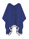 VALIMARE WOMEN'S TULUM CHIFFON PONCHO DRESS,400014910280