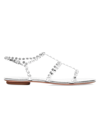 AQUAZZURA WOMEN'S TEQUILA PVC CRYSTAL-EMBELLISHED SANDALS,400015184073