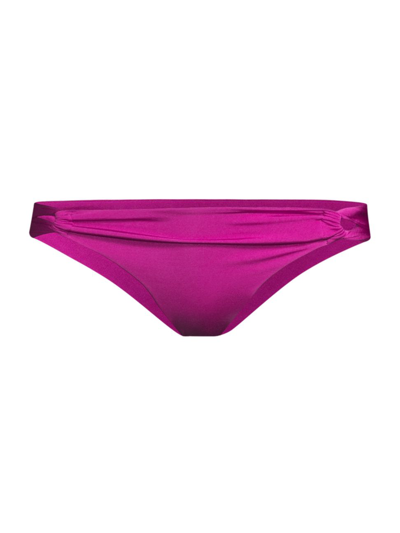 Sara Cristina Narcissus Bikini Bottom In Magenta